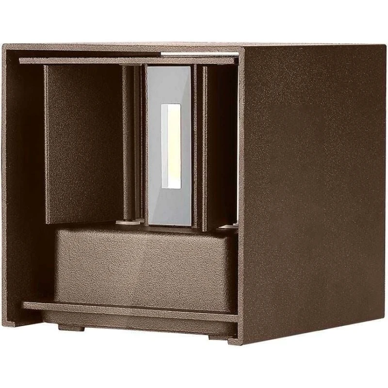 V-TAC Lampada LED da Parete Quadrata 11W Corten 3000K