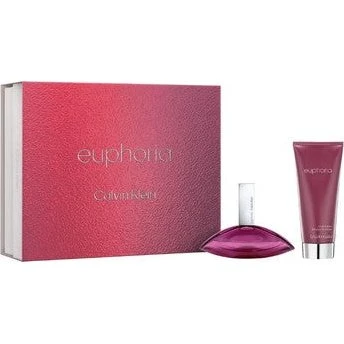 Calvin Klein Euphoria Set: Eau de Parfum e Lozione per il Corpo