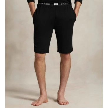 Polo Ralph Lauren Pantaloncini in Spugna di Cotone Neri - S