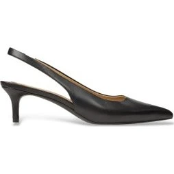 Lauren Ralph Lauren Scarpa Lolah II in Pelle Nera