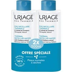 Acqua Micellare Termale per Pelli Normali-Secche, 2 x 500 ml