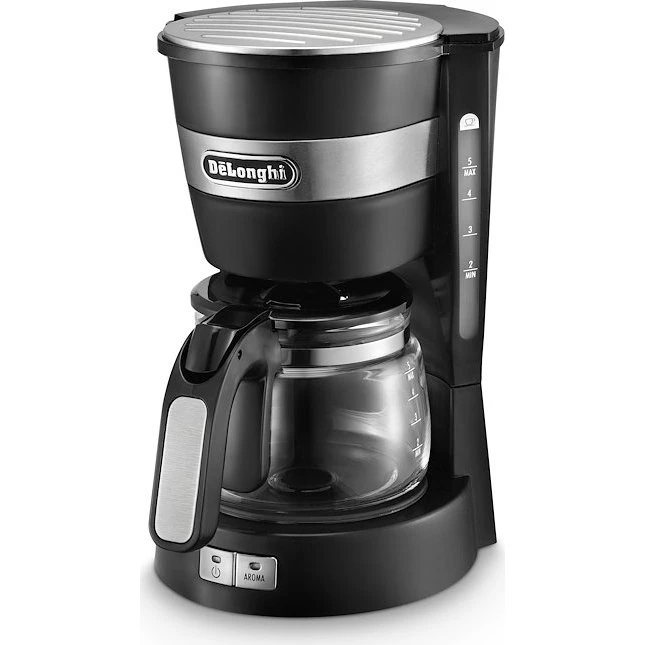 De'Longhi ICM 14011 Macchina da Caffè Filtro Nero 0,65 L