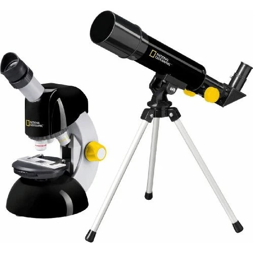 National Geographic Set Telescopio + Microscopio