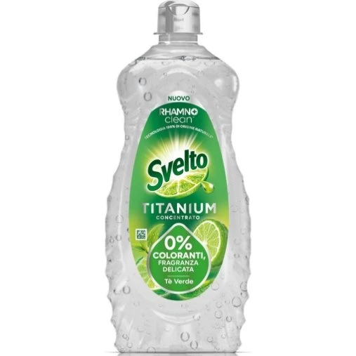 Svelto Titanium Detersivo Piatti Tè Verde 650ml
