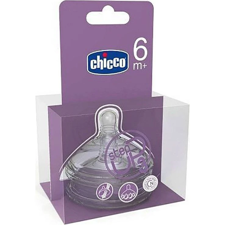 Chicco Tettarelle Step Up 3 Flusso Veloce 6M+