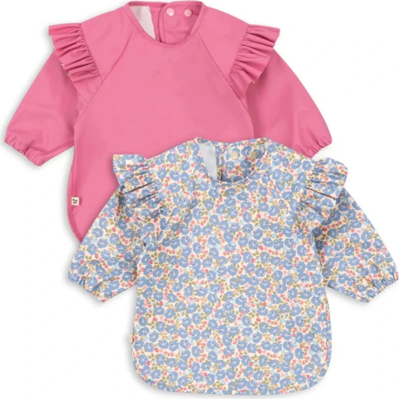 Rosier Bavaglini con maniche - Set da 2, Rosa