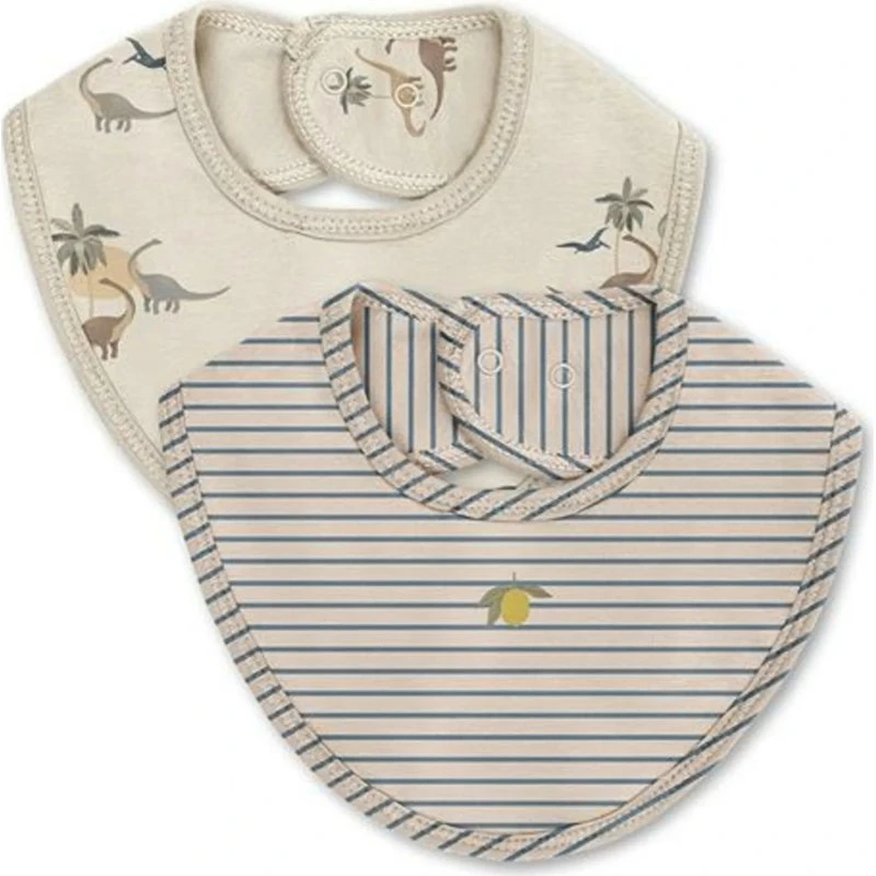 Konges Slojd Bavaglini Kubi/Stripe Blue x2