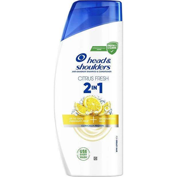 Head & Shoulders Shampoo 2 in 1 Citrus Fresh - 800 ml