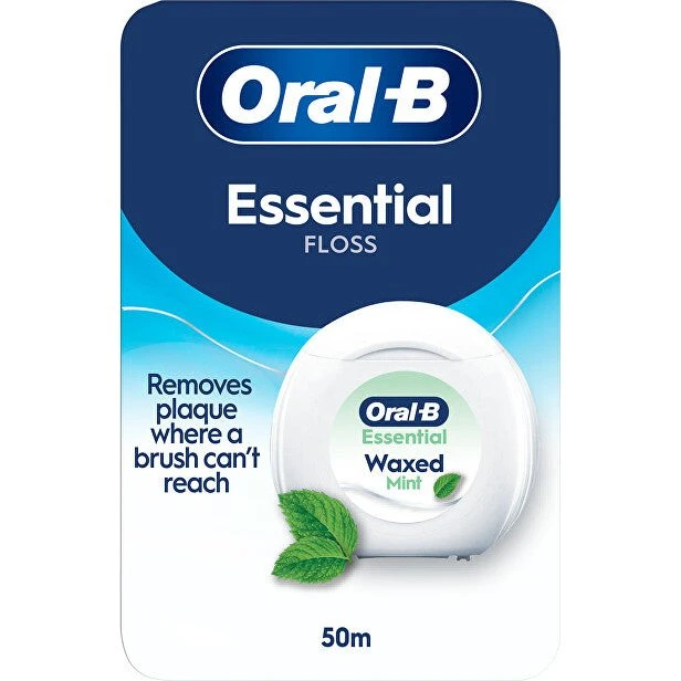 Oral-B Filo Interdentale Essential Cerato Menta, 50m