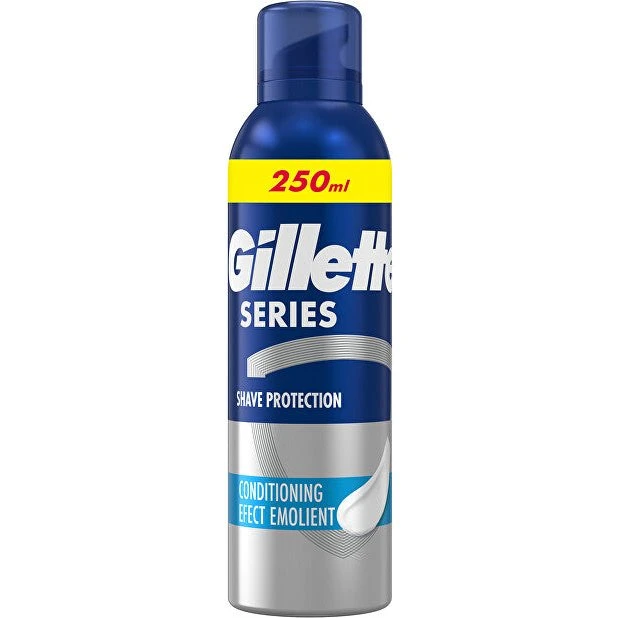 Gillette Series Schiuma da Barba Nutriente al Burro di Cacao 250 ml