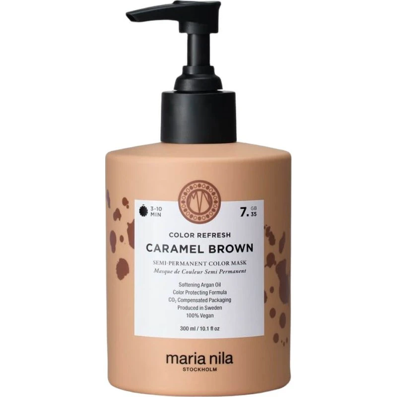 Maria Nila Colour Refresh Caramel Brown 7.35 - 300 ml
