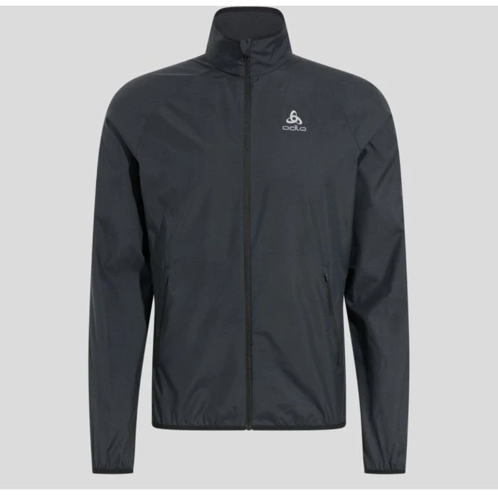 Odlo Essential Light Jacket Uomo - Giacca da corsa nera