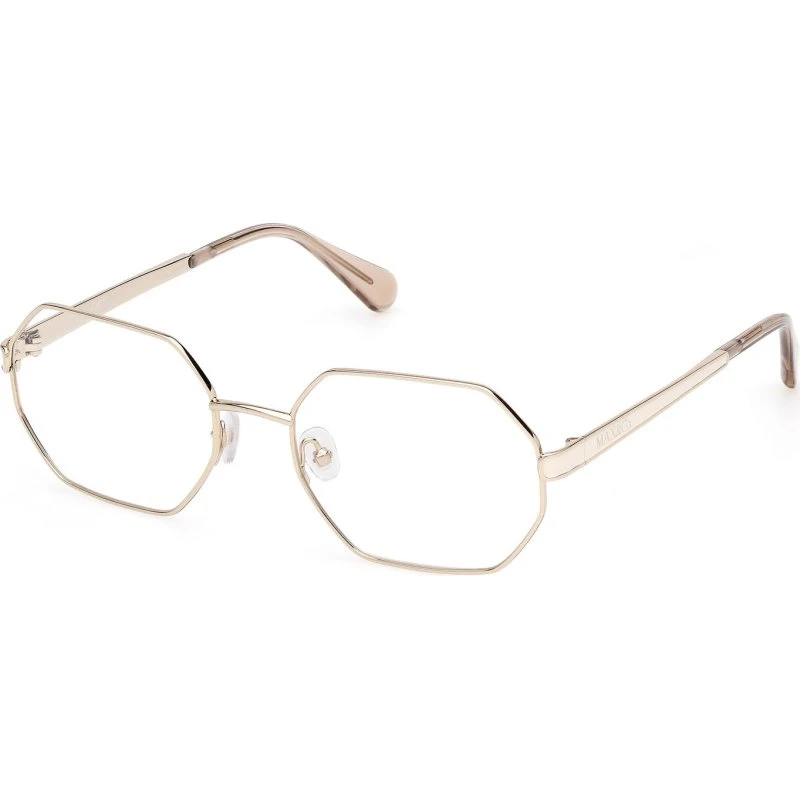 MAX&Co Occhiali da Vista MO5163 32A Metallo Oro Geometrici