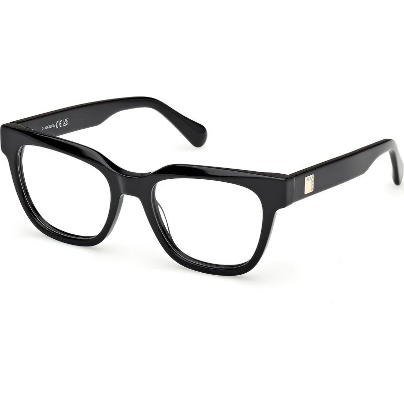 MAX&Co Occhiali da Vista MO5187 Nero Squadrati in Acetato
