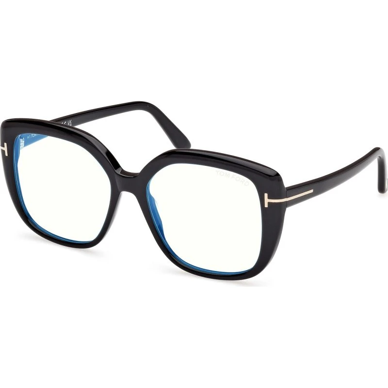 Tom Ford FT6043-B 001 Occhiali da Vista Donna Acetato Nero