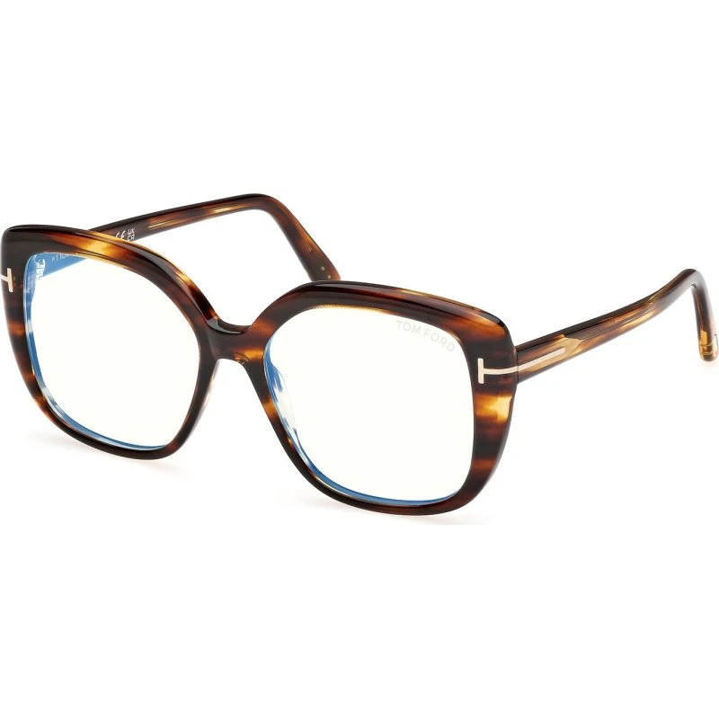 TOM FORD FT6043-B 055 Occhiali da Vista Donna Acetato Havana