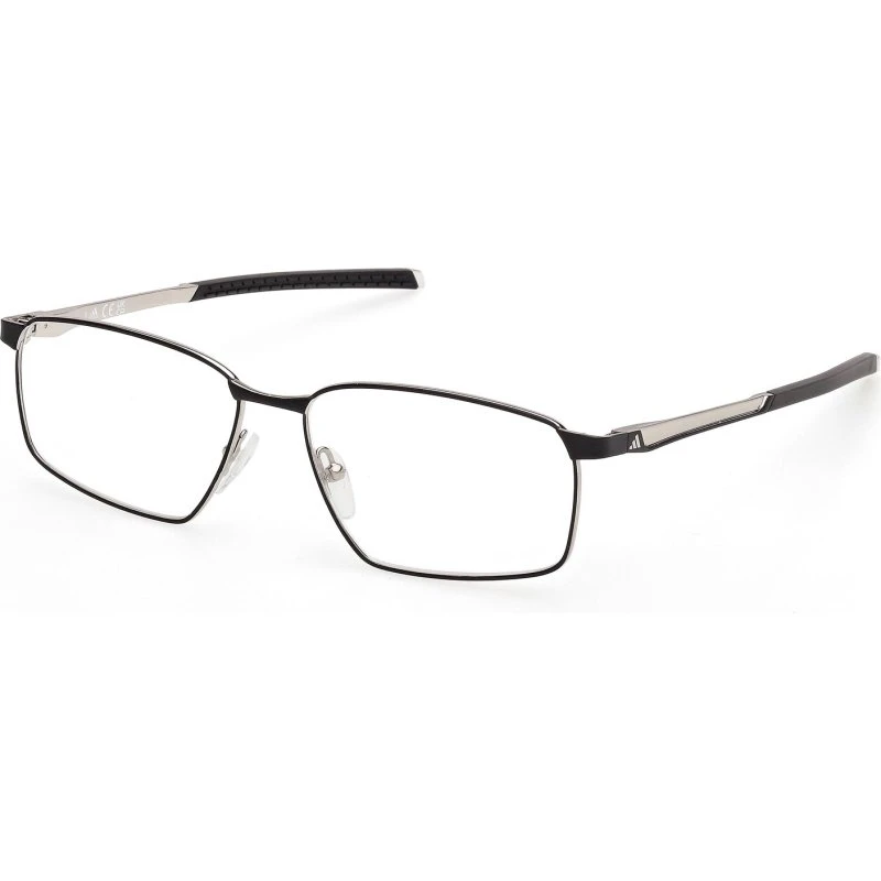 Adidas Sport SP5095 002 Occhiali da Vista Metallo Nero Squadrati