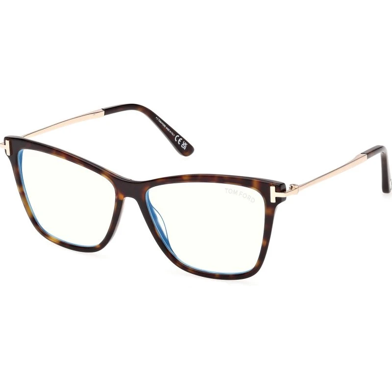 Tom Ford FT6097-B 052 Occhiali da Vista Donna Acetato Havana