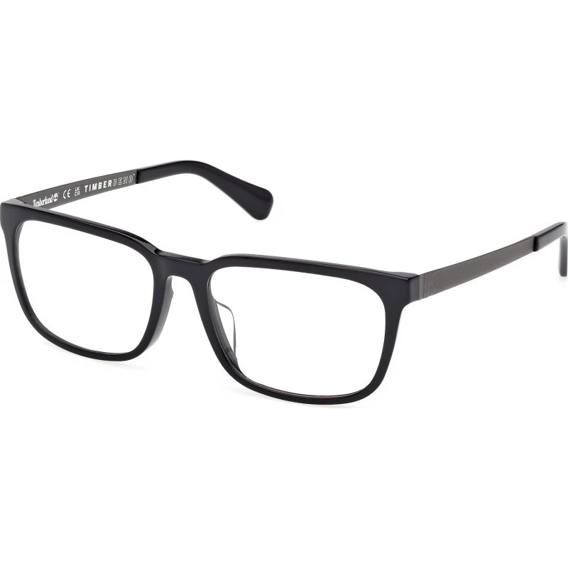Timberland TB50086-H 001 Montatura Occhiali da Vista Acetato Nero