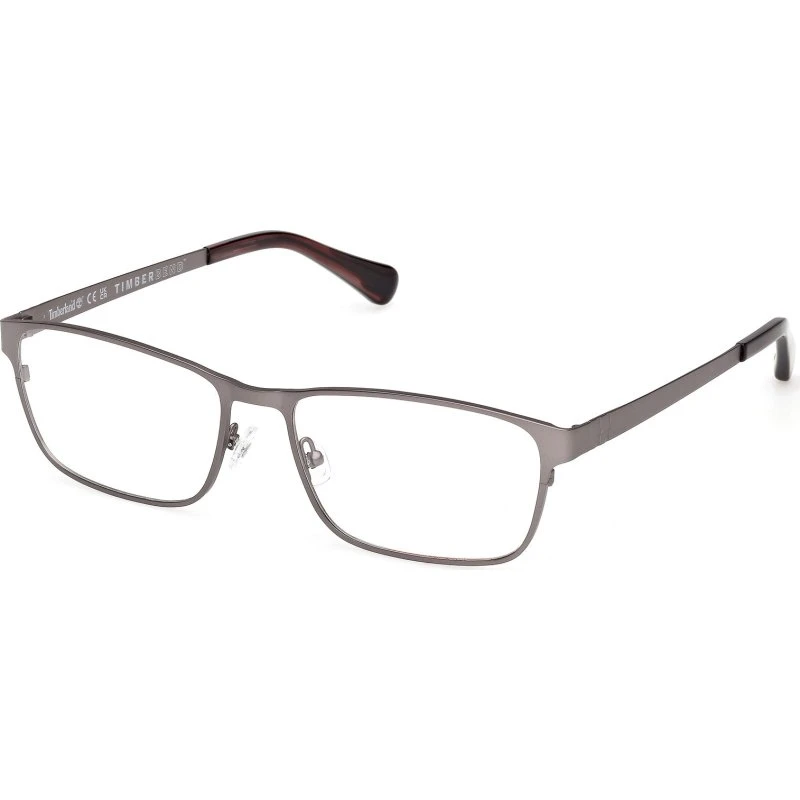 Timberland TB50089 007 Montature da Vista Metallo Grigio Squadrata