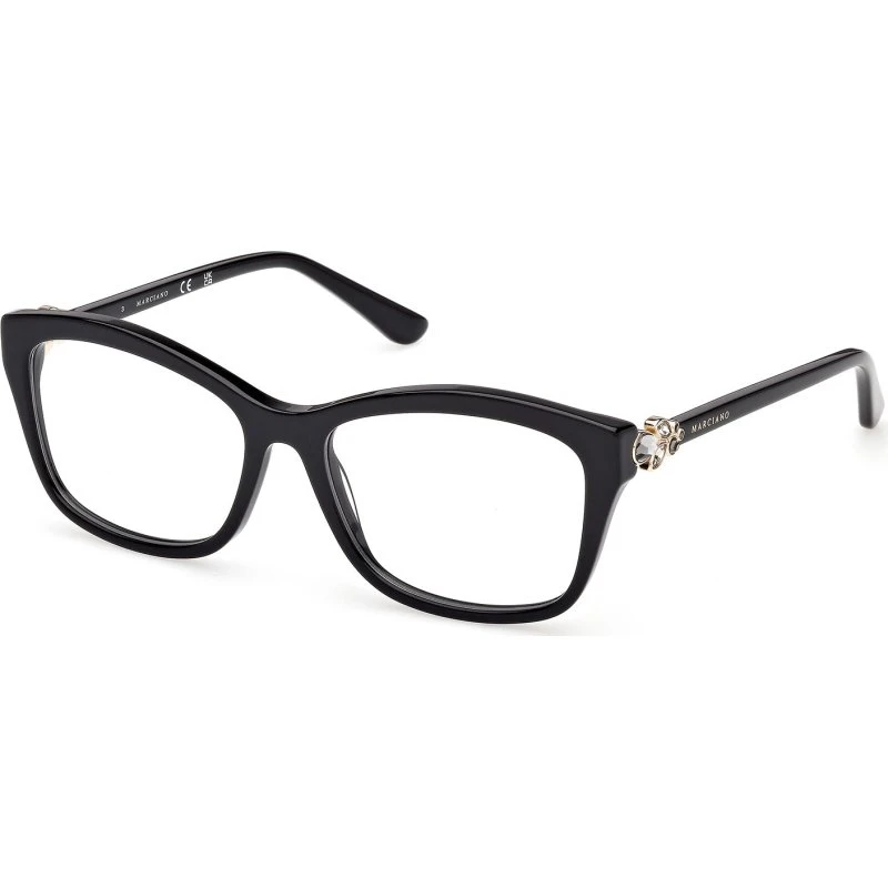 Guess by Marciano GM50050 001 Montatura Occhiali Vista Acetato Nero