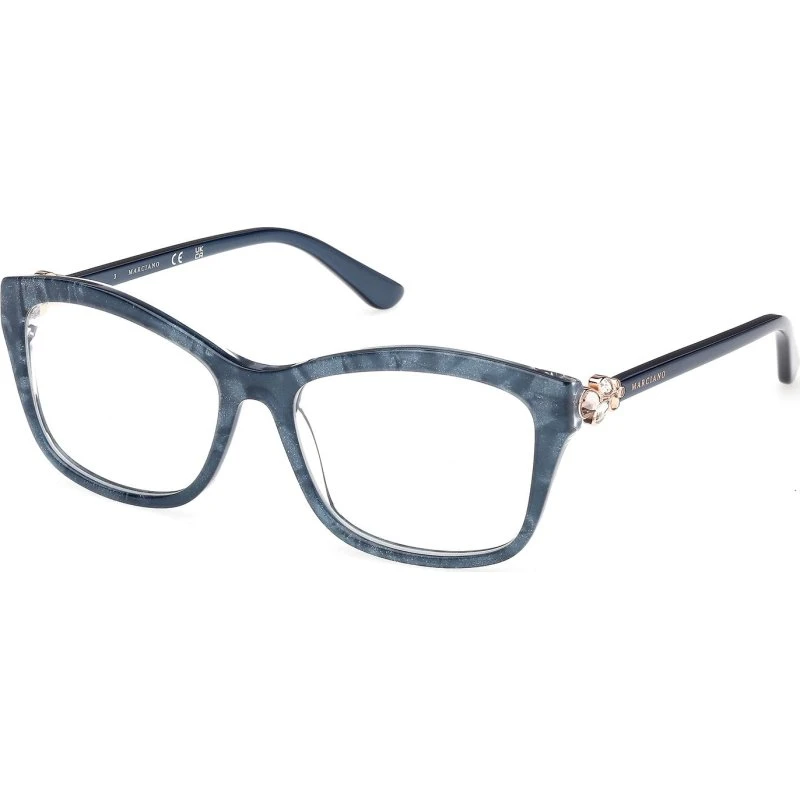Guess by Marciano GM50050 092 Montatura Donna Blu Squadrata