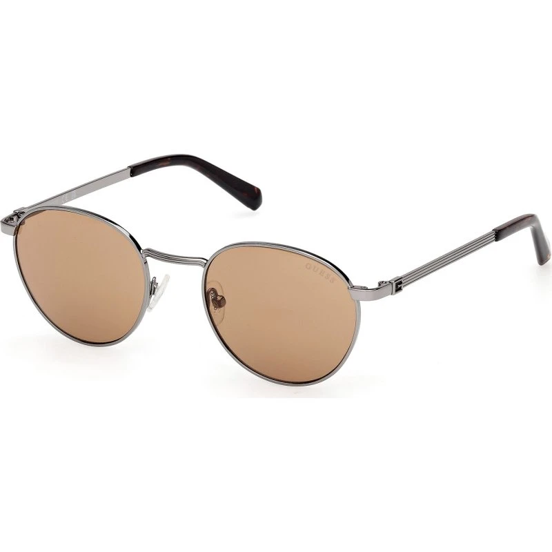 Guess GU00272 08E Occhiali da Sole Uomo in Metallo Canna di Fucile