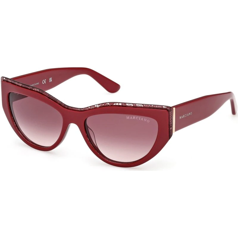 Guess by Marciano GM00028 71T Occhiali da Sole Cat Eye Bordeaux