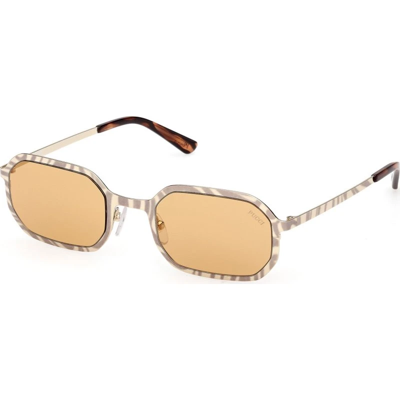 Emilio Pucci Occhiali da Sole EP0248 Oro e Marrone