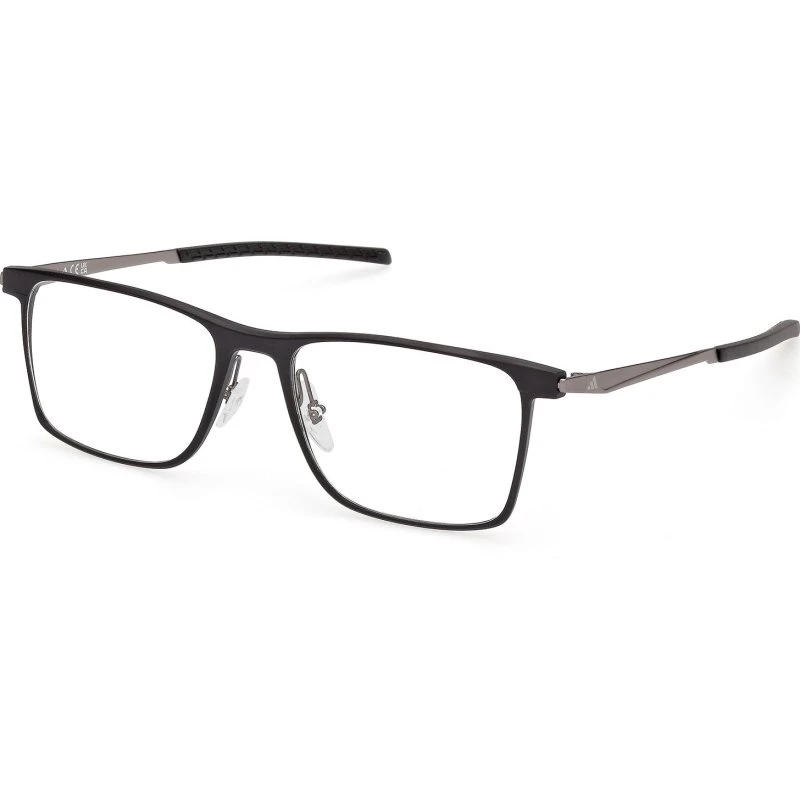Adidas Sport SP5105 002 Occhiali da Vista Uomo in Metallo Nero