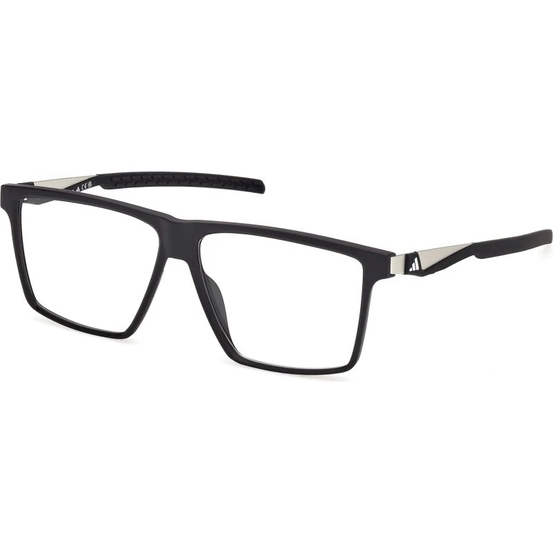 Adidas Sport SP5108 002 Occhiali da Vista Squadrati Neri Uomo
