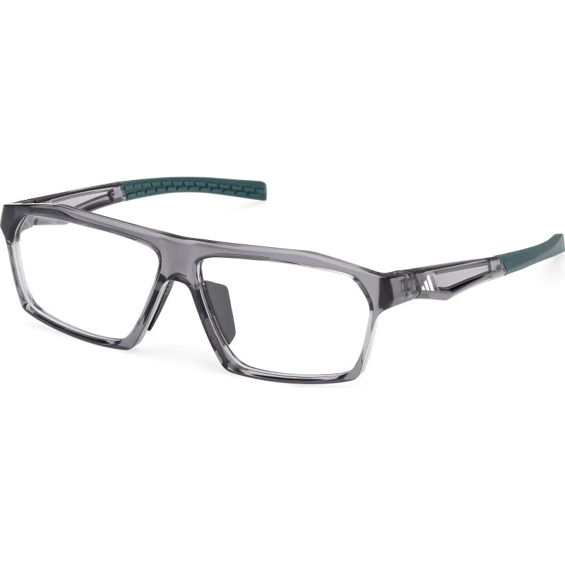 Adidas Sport SP5110 020 Occhiali da Vista Squadrati Grigio Uomo