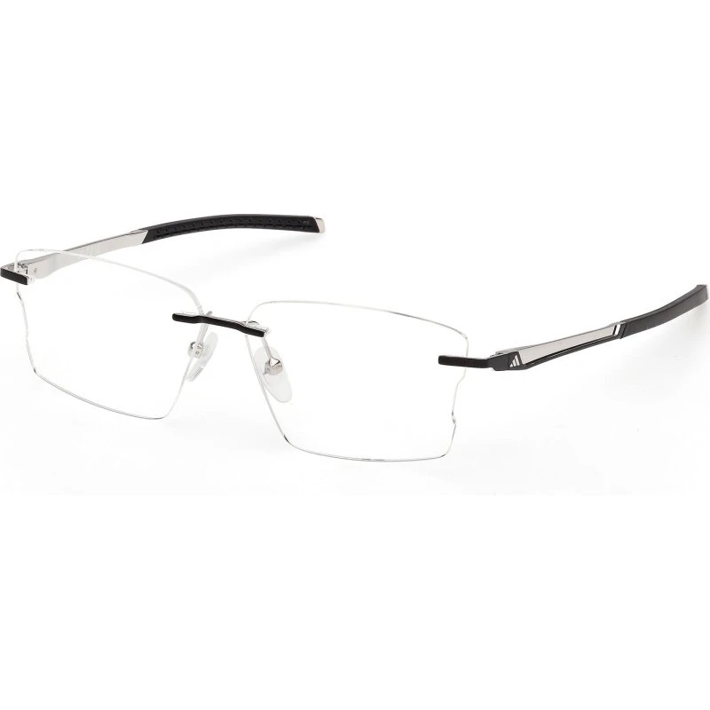 Adidas Sport SP5112-H 002 Occhiali da Vista Neri Squadrati Uomo