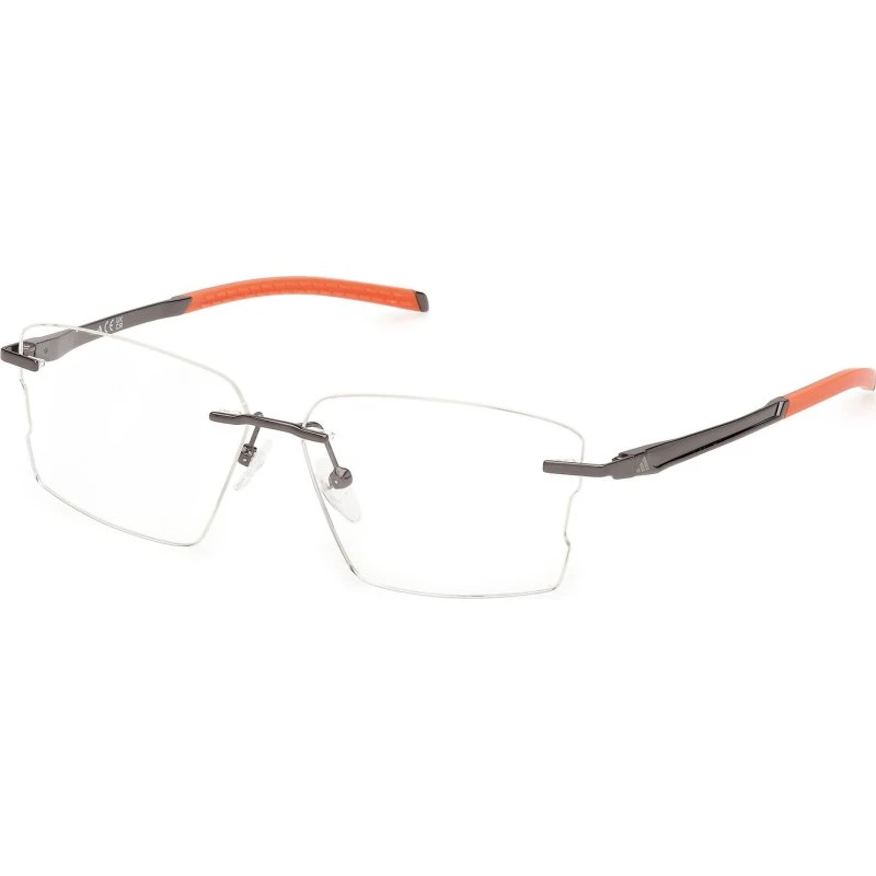Adidas Sport SP5112-H 008 Occhiali da Vista Squadrati Canna di Fucile