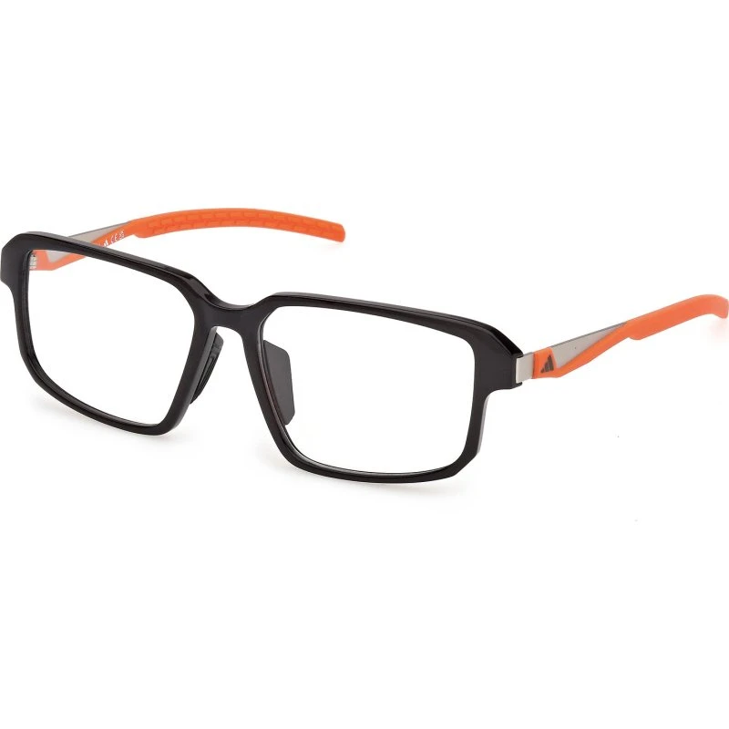 Adidas Sport SP5114-H 001 Occhiali da Vista Neri Squadrati Uomo