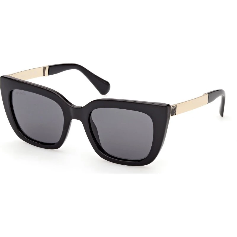 MAX&Co Occhiali da Sole Cat Eye Nero Fumo MO0157 01A