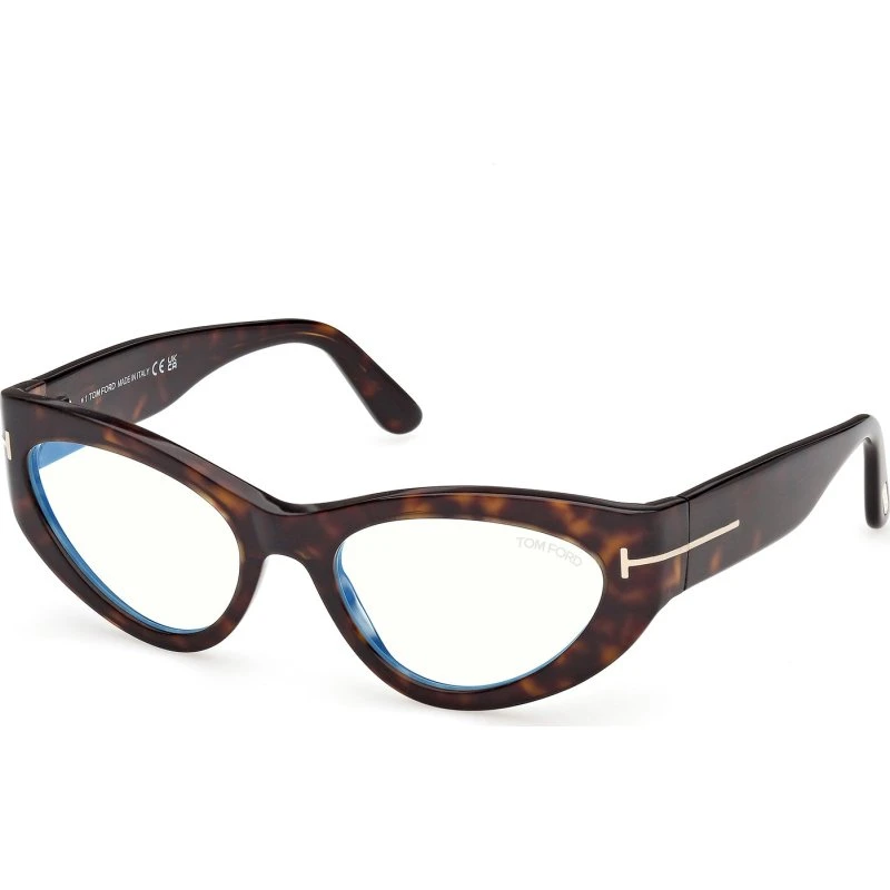 Tom Ford FT6134-B 052 Occhiali da Vista Cat Eye Havana