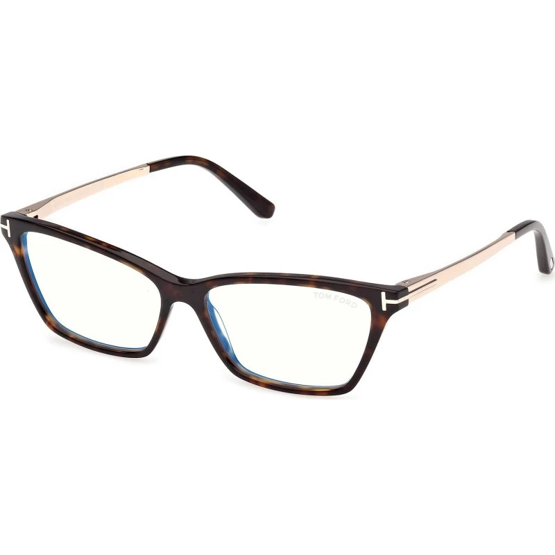 Tom Ford FT6135-B 052 Occhiali da Vista Farfalla Havana