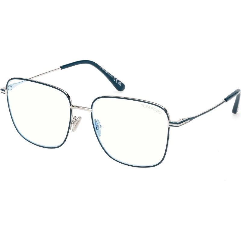 TOM FORD FT6136-B 087 Occhiali da Vista Donna Turchese