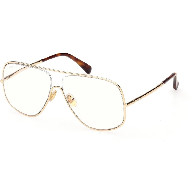 Max Mara MM5222-B 030 Occhiali da Vista Pilot Oro Donna