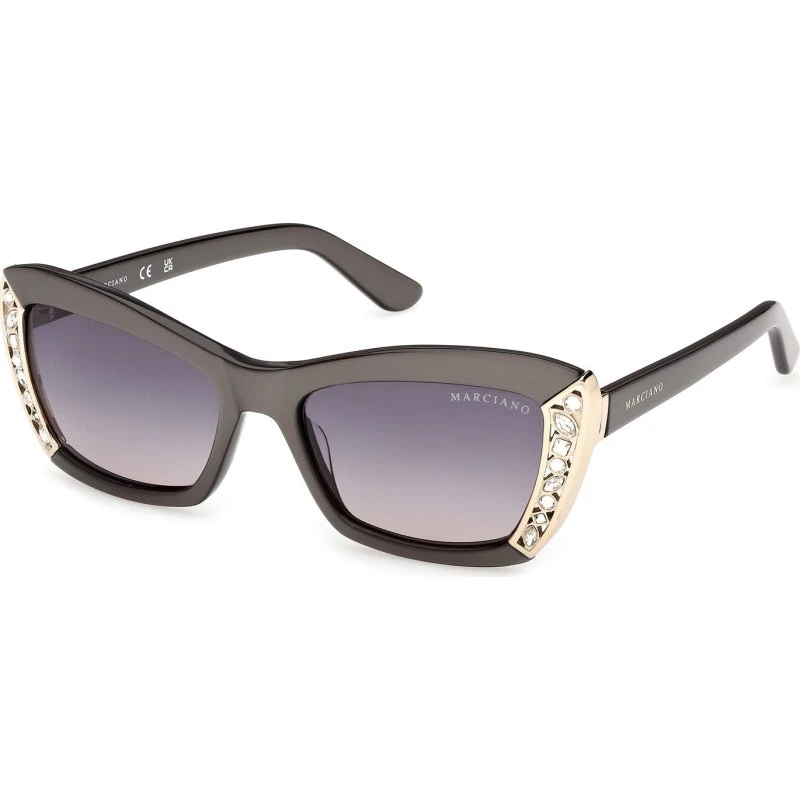 Guess by Marciano GM00041 20B Occhiali da Sole Squadrati Grigio Fumo
