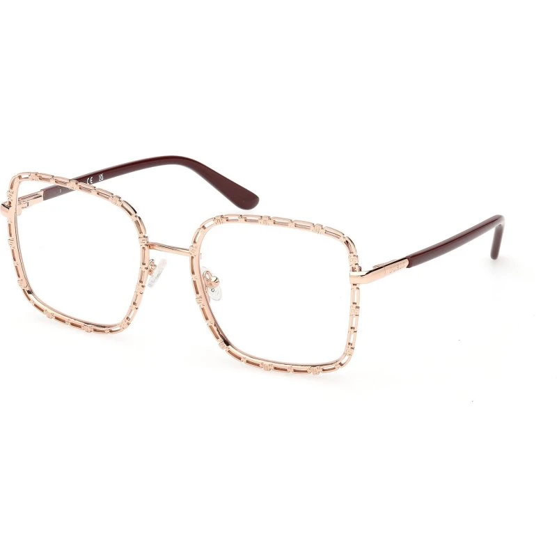 Guess GU50364 028 Occhiali da Vista Donna in Metallo Oro