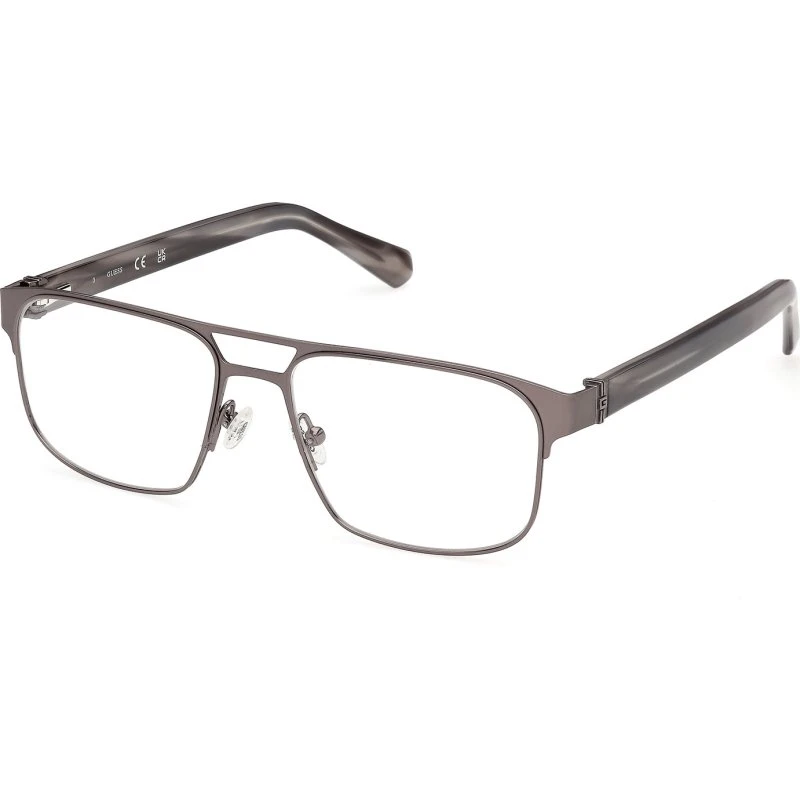 Guess GU50367 9 Occhiali da Vista Uomo Metallo Canna di Fucile