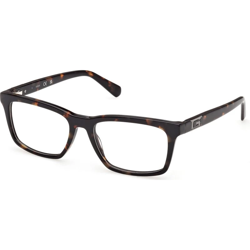 Guess GU50368 052 Occhiali da Vista Uomo in Acetato Havana