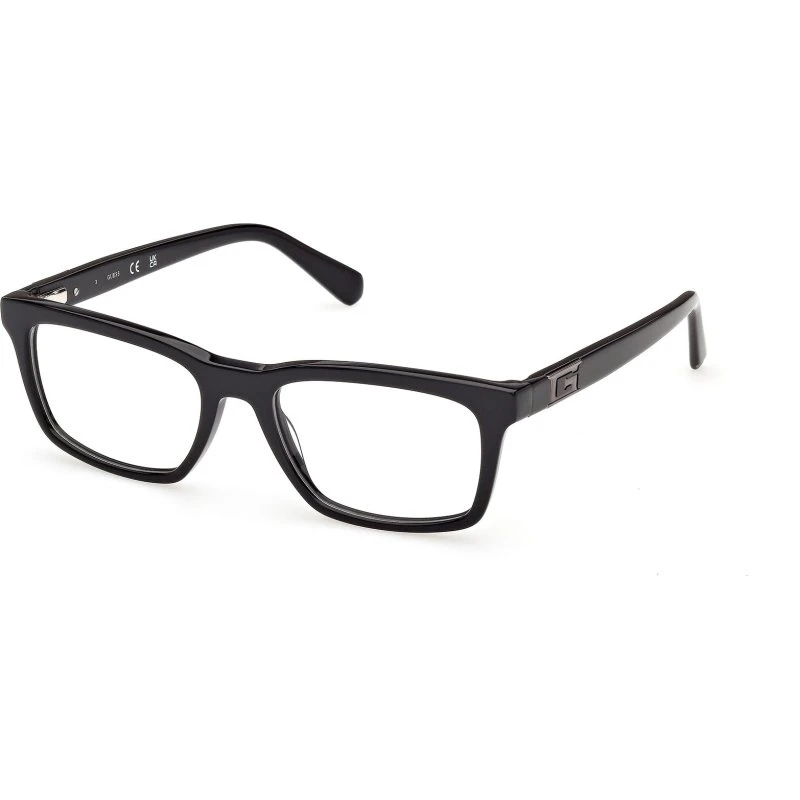 Guess GU50368 001 Montature da Vista Uomo in Acetato Nero