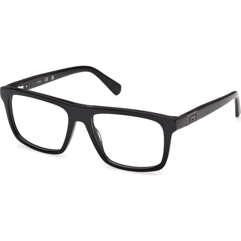 Guess GU50369 001 Montature da Vista Squadrate in Acetato Nero