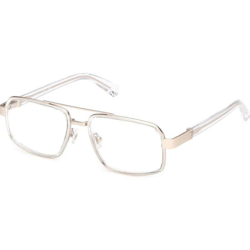 Guess GU50372 026 Montatura Occhiali Vista Metallo Trasparente Squadrata