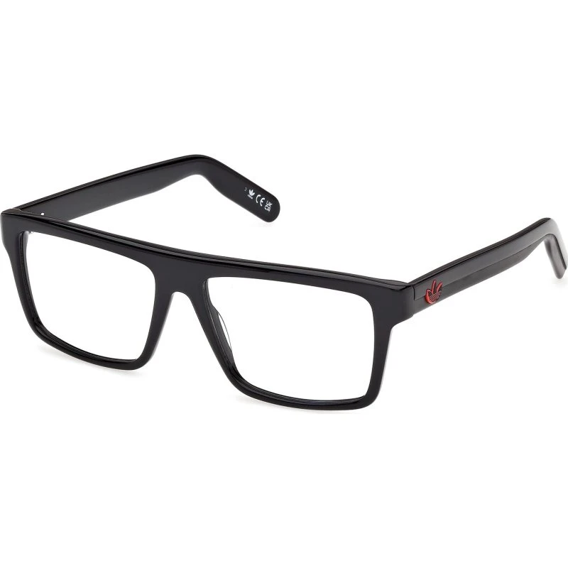 Adidas Sport OR5144 001 Montature da Vista Squadrate in Acetato Nero