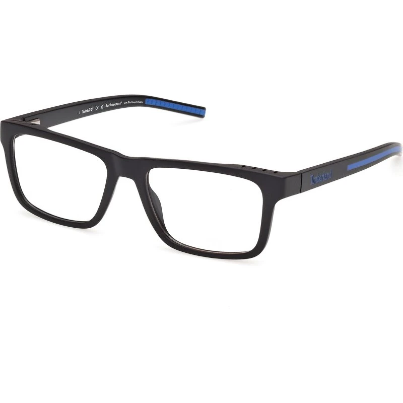 Timberland TB50106 Occhiali da Vista Neri Squadrati Uomo