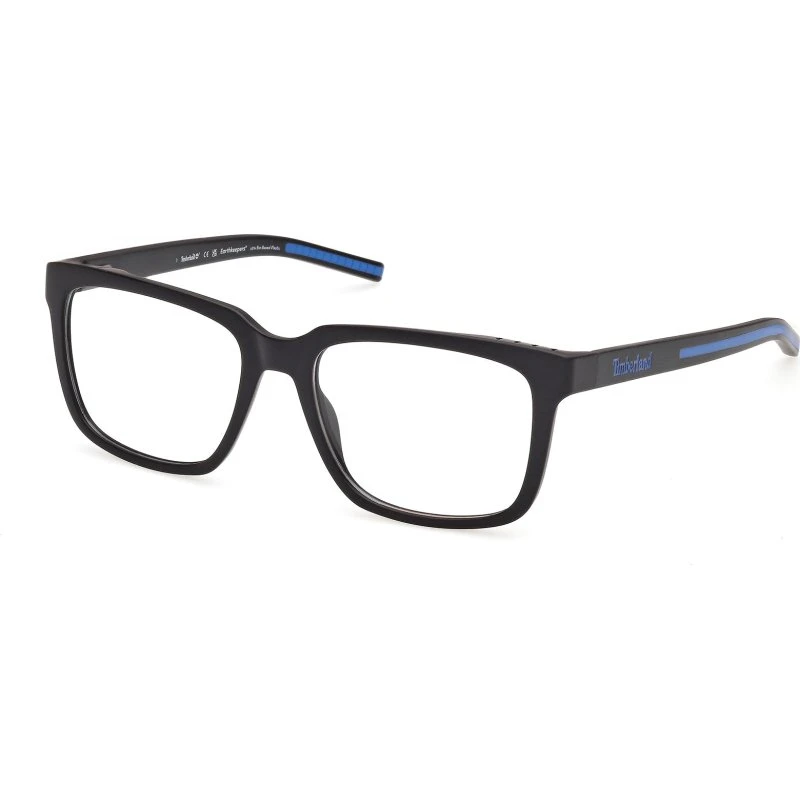 Timberland TB50107 Occhiali da Vista Neri Squadrati Uomo